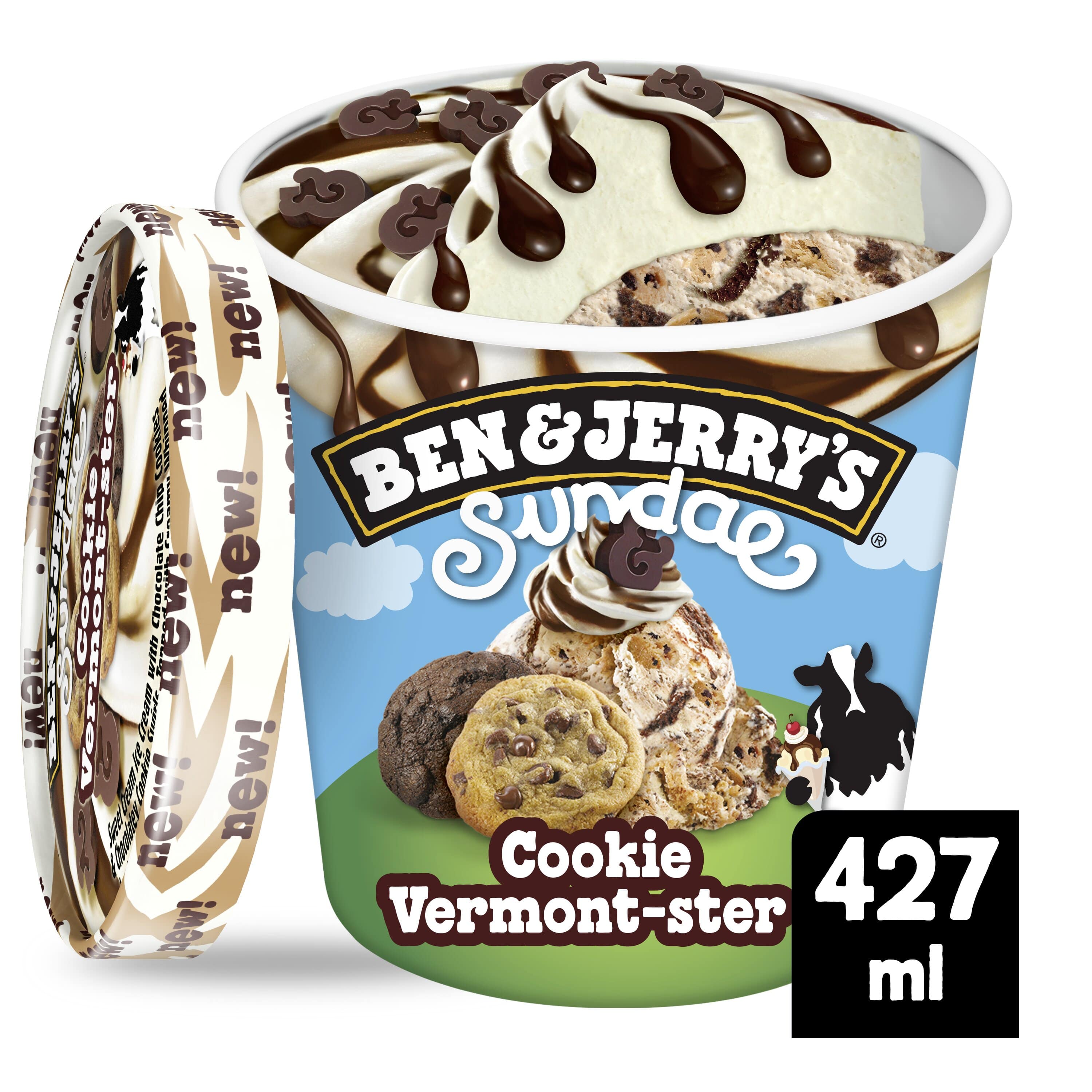 Ben & Jerry's Sundae  Cookie Vermont-ster 427ml - 